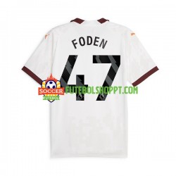 Camisola Homem Manchester City Phil Foden 47 Alternativa Equipamento 2023-2024 Manga Curta