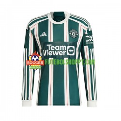 Camisola Homem Manchester United Alternativa Equipamento 2023-2024 Manga Comprida