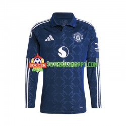 Camisola Homem Manchester United Alternativa Equipamento 2024-2025 Manga Comprida Camisola Homem Manchester United Alternativa Equipamento 2024-2025 Manga Comprida
