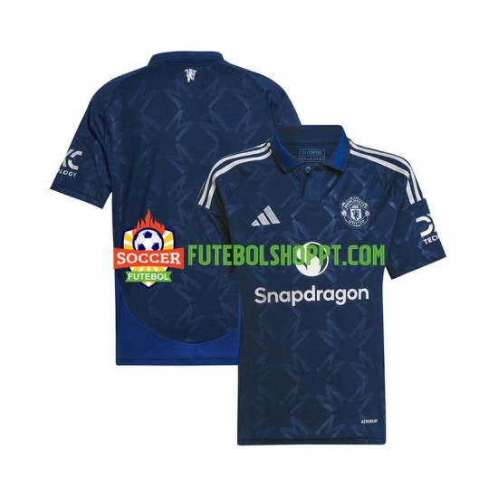 Camisola Homem Manchester United Alternativa Equipamento 2024-2025 Manga Curta