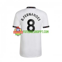 Camisola Homem Manchester United Bruno Fernandes 8 Alternativa Equipamento 2022-2023 Manga Curta