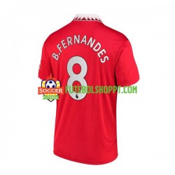 Camisola Homem Manchester United Bruno Fernandes 8 Principais Equipamento 2022-2023 Manga Curta