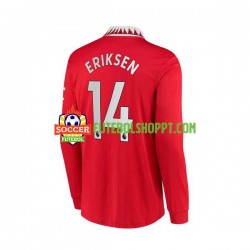 Camisola Homem Manchester United Christian Eriksen 14 Principais Equipamento 2022-2023 Manga Comprida