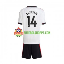 Camisola Júnior Manchester United Christian Eriksen 14 Alternativa Equipamento 2022-2023 Manga Curta