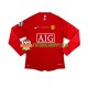 Camisola Homem Manchester United Cristiano Ronaldo 7 Champion League 2007 Retro Principais Equipamento Manga Comprida