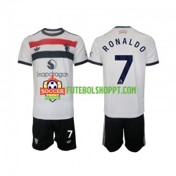Camisola Júnior Manchester United Cristiano Ronaldo 7 Terceiro Equipamento 2024-2025 Manga Curta