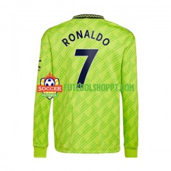 Camisola Homem Manchester United Cristiano Ronaldo Terceiro Equipamento 2022-2023 Manga Comprida