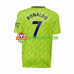 Camisola Homem Manchester United Cristiano Ronaldo Terceiro Equipamento 2022-2023 Manga Curta
