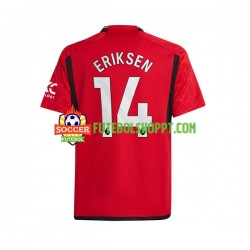 Camisola Homem Manchester United Eriksen 14 Principais Equipamento 2023-2024 Manga Curta