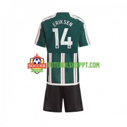 Camisola Júnior Manchester United Eriksen 14 Alternativa Equipamento 2023-2024 Manga Curta