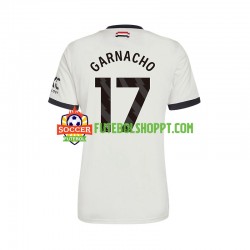 Camisola Homem Manchester United GARNACHO 17 Terceiro Equipamento 2024-2025 Manga Curta