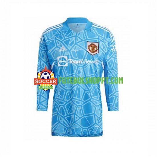 Camisola Homem Manchester United Guarda-redes Principais Equipamento 2022-2023 Manga Comprida