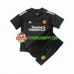 Camisola Júnior Manchester United Guarda-redes Terceiro Equipamento 2023-2024 Manga Curta