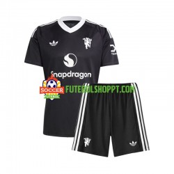 Camisola Júnior Manchester United Guarda-redes Terceiro Equipamento 2024-2025 Manga Curta