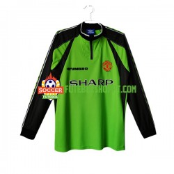 Camisola Homem Manchester United Guarda-redes Retro Principais Equipamento 1998-1999 Manga Comprida