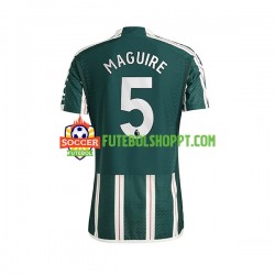 Camisola Homem Manchester United Harry Maguire 5 Alternativa Equipamento 2023-2024 Manga Curta