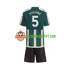 Camisola Júnior Manchester United Harry Maguire 5 Alternativa Equipamento 2023-2024 Manga Curta