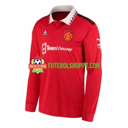 Camisola Homem Manchester United Principais Equipamento 2022-2023 Manga Comprida