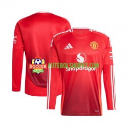 Camisola Homem Manchester United Principais Equipamento 2024-2025 Manga Comprida