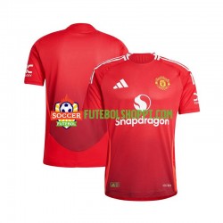 Camisola Homem Manchester United Principais Equipamento 2024-2025 Manga Curta
