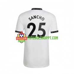 Camisola Homem Manchester United Jadon Sancho 25 Alternativa Equipamento 2022-2023 Manga Curta