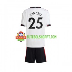 Camisola Homem Júnior Manchester United Jadon Sancho 25 Alternativa Equipamento 2022-2023 Manga Curta