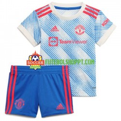 Camisola Júnior Manchester United Alternativa Equipamento 2021-2022 Manga Curta