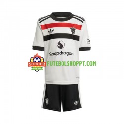 Camisola Júnior Manchester United Terceiro Equipamento 2024-2025 Manga Curta