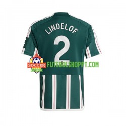 Camisola Homem Manchester United Lindelof 2 Alternativa Equipamento 2023-2024 Manga Curta