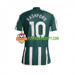 Camisola Homem Manchester United Marcus Rashford 10 Alternativa Equipamento 2023-2024 Manga Curta