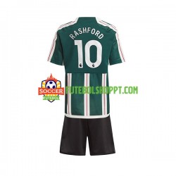 Camisola Júnior Manchester United Marcus Rashford 10 Alternativa Equipamento 2023-2024 Manga Curta