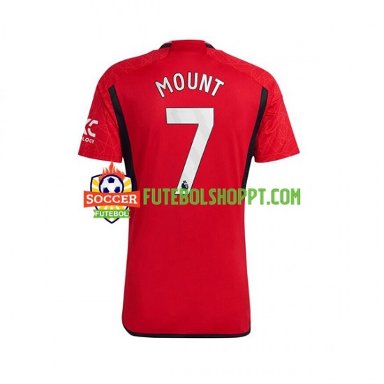 Camisola Homem Manchester United Mount 7 Principais Equipamento 2023-2024 Manga Curta