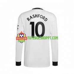 Camisola Homem Manchester United Rashford 10 Alternativa Equipamento 2022-2023 Manga Comprida