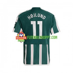 Camisola Homem Manchester United Rasmus Hojlund 11 Alternativa Equipamento 2023-2024 Manga Curta