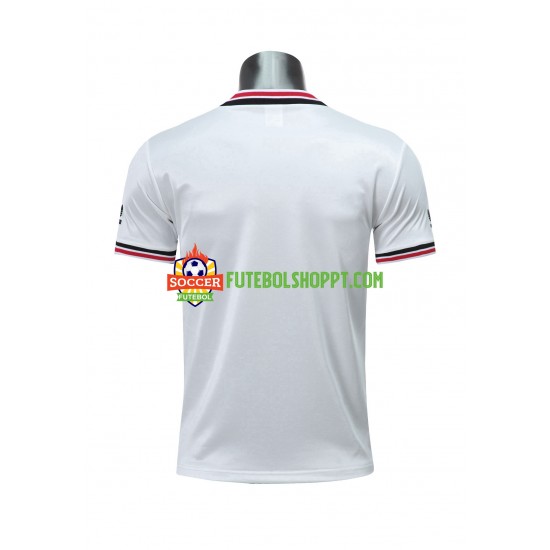 Camisola Homem Manchester United 1985 Retro Alternativa Equipamento Manga Curta