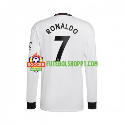 Camisola Homem Manchester United Ronaldo 7 Alternativa Equipamento 2022-2023 Manga Comprida