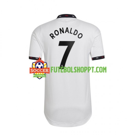 Camisola Homem Manchester United Ronaldo 7 Alternativa Equipamento 2022-2023 Manga Curta