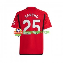 Camisola Homem Manchester United Sancho 25 Principais Equipamento 2023-2024 Manga Curta