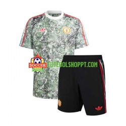 Camisola Júnior Manchester United Stone Roses Principais Equipamento 2023-2024 Manga Curta Camisola Júnior Manchester United Stone Roses Principais Equipamento 2023-2024 Manga Curta
