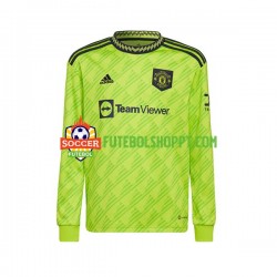 Camisola Homem Manchester United Terceiro Equipamento 2022-2023 Manga Comprida