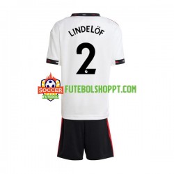 Camisola Júnior Manchester United Victor Lindelof 2 Alternativa Equipamento 2022-2023 Manga Curta Camisola Júnior Manchester United Victor Lindelof 2 Alternativa Equipamento 2022-2023 Manga Curta
