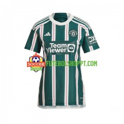 Camisola Mulher Manchester United Alternativa Equipamento 2023-2024 Manga Curta