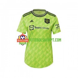 Camisola Mulher Manchester United Terceiro Equipamento 2022-2023 Manga Curta