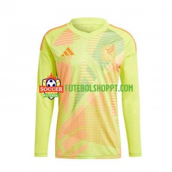 Camisola Homem México Guarda-redes Alternativa Equipamento Euro 2024 Manga Comprida