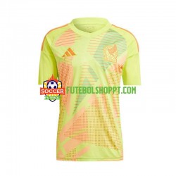 Camisola Homem México Guarda-redes Alternativa Equipamento Euro 2024 Manga Curta