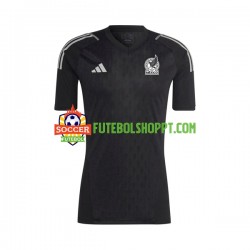 Camisola Homem México Guarda-redes Principais Equipamento 2022 Manga Curta