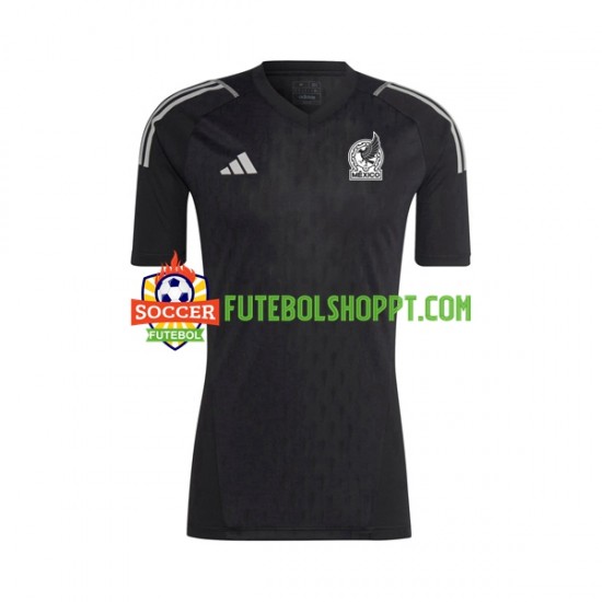 Camisola Homem México Guarda-redes Principais Equipamento 2022 Manga Curta