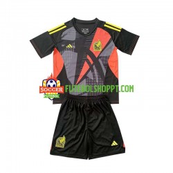 Camisola Júnior México Guarda-redes Principais Equipamento 2024 Manga Curta