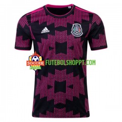 Camisola Homem México 2021 Principais Equipamento Manga Curta