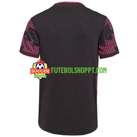 Camisola Homem México 2021 Principais Equipamento Manga Curta